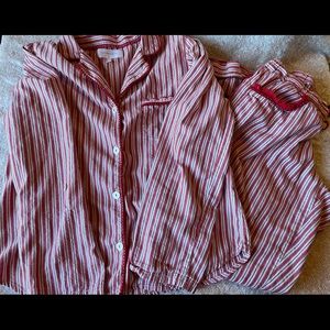 Victoria’s Secret Women’s striped pajamas medium